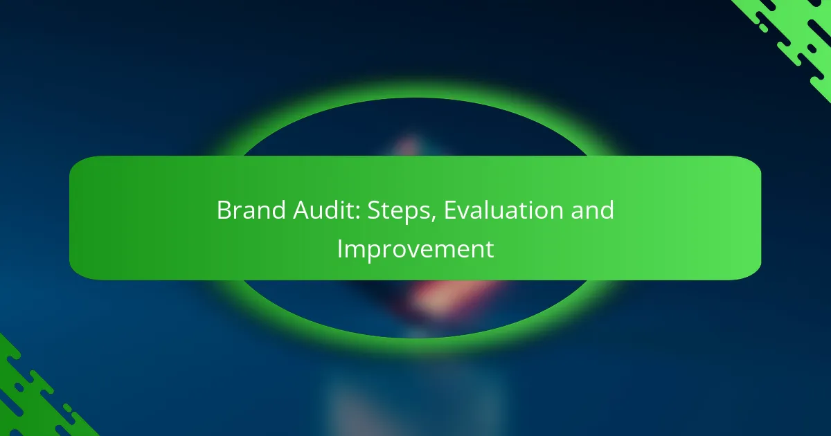 Brand Audit: Steps, Evaluation and Improvement