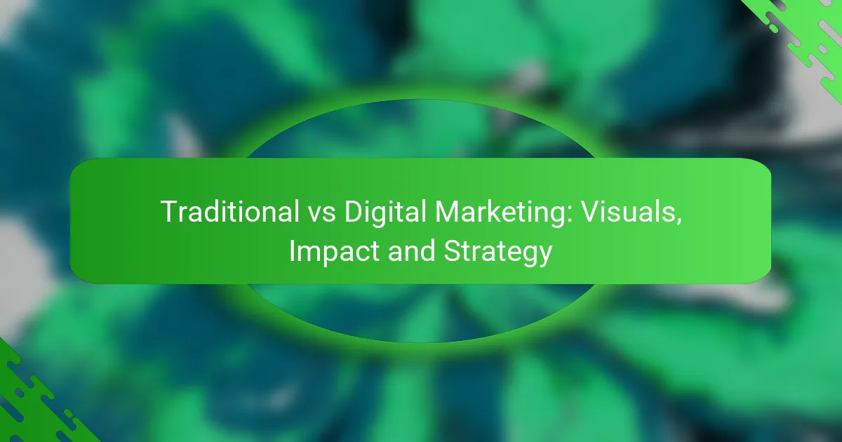 Traditional vs Digital Marketing: Visuals, Impact and Strategy